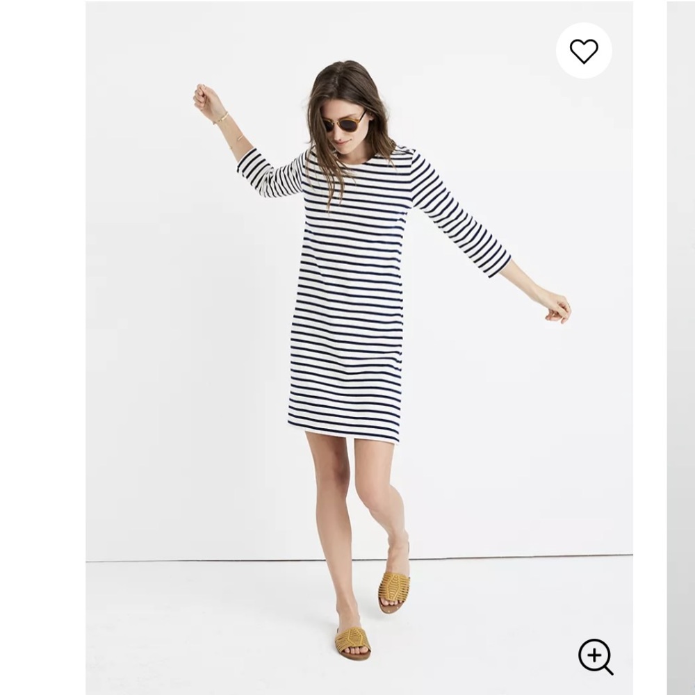 Madewell Striped Knit Dress